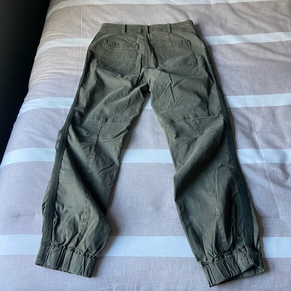 EUC By Anthropologie The Richie Slim Joggers in Moss Sz 2 - Picture 4 of 9
